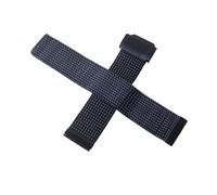 MENGKE Correa De Malla De Acero Inoxidable For Reloj(Blue,18mm)