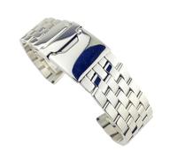 MENGKE Correa De Reloj De Acero Inoxidable De 24 Mm, Correa De Muñeca Adecuada Compatible Con Varias Marcas De Correas De Reloj