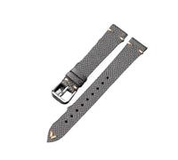 MENGKE Correa De Reloj De Cuero Hecha A Mano 18 17MM Hebilla 14MM Grano De Palma Primera Capa Correa De Piel De Vaca Estilo Vintage Suave Pulsera De Reloj For Hombre(C Style,18mm)