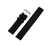 MENGKE Correas De Reloj De Liberación Rápida, Correa De Nailon De Lona, hebilla Cepillada De 20mm Y 22mm, Adecuada For Accesorios De Reloj Inteligente(Black,20mm)