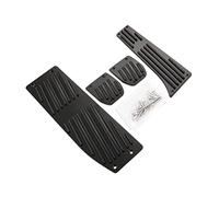 MENGKE Pedales DE Coches Pedal Cubierta Ajuste for BMW F20 F21 F22 F23 F24 F30 F31 F32 F33 F34 F35 F36 F80 F82 F83 E81 E82 E88 E90 E91 E92 E93 LHD(Black Drill for MT)