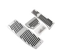 MENGKE Pedales DE Coches Pedal Cubierta Ajuste for BMW F20 F21 F22 F23 F24 F30 F31 F32 F33 F34 F35 F36 F80 F82 F83 E81 E82 E88 E90 E91 E92 E93 LHD(Drill 3pcs for AT)