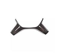 MENGKE Pegatina de Recorte del Marcado del Marco del Marco del Volante de Plata del Coche Ajuste for Mercedes Benz C e ml GL Clase W212 x166 W166 W204 C180 C200 Estilismo automático(Carbon Fiber)