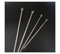 MENGKE Varilla Mezcladora Agitadora De Acero Inoxidable De Laboratorio De 1 Pieza For Agitar La Máquina De Dispersión, Accesorios Agitadores(10x350mm)