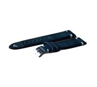 MENGKEG Correa De Reloj De Cuero Vintage Cosida A Mano, 20mm, 22mm, 24mm, Aspecto Desgastado, Correas De Reloj, Hebilla Pulida De Acero Inoxidable(1,20mm)