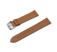 MENGKEG Correa De Reloj De Piel De 18, 19 Y 20 Mm, 22 Mm, 24 Mm, Suave, Negra, Azul, Marrón, Con Barra De Liberación Rápida, Pulsera #E(Tan,19mm)