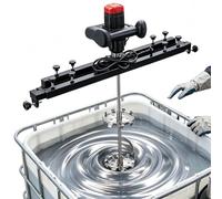 menglanchang Agitador De Barril EléCtrico,Busca Un Mezclador IBC 3000w - Agitador EléCtrico para Bidones Y DepóSitos para Pintura, Adhesivos, Aceite De Motor Y LíQuidos Alta Viscosidad C