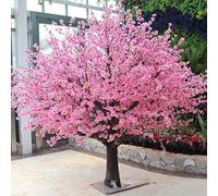 menglanchang Cerezo Artificial De Primera Calidad con Flores De Seda. Gran Melocotonero Artificial para DecoracióN De Interiores Y Exteriores, Bodas Y VestíBulos De Hotel. 2×1.5mA
