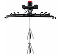 menglanchang Mezclador IBC 3000w-Agitador EléCtrico para LíQuidos Densos (Pintura, Adhesivos, Aceite),Soporte Ajustable 65-125cm,0-800rpm,para Bidones,Barriles Y DepóSitos Industriales A
