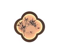 MENGLI-2024 Aplique de Pared Lámpara de Pared con Pintura Decorativa Arte Exquisito, lámpara Pasillo Entrada Retro