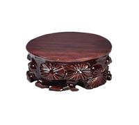 MENGLI-2024 Base para bonsái Base de Madera en Miniatura for exhibición Juegos té, jarrón, decoración del hogar(XL)