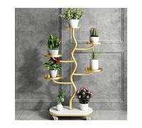 MENGLI-2024 Estante para plantas Estante de almacenamiento for balcón, suelo Simple, estantes ligeros hierro lujo for plantas, for flores extraíbles, soporte for maceta multicapa