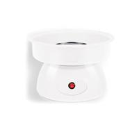 MENGLI-2024 Fabricante de algodón de azúcar Máquina eléctrica for Hacer Dulces de algodón, 500W, Profesional for el hogar, Mini máquina azúcar(Blanco)