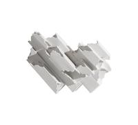 MENGLI-2024 Figuras Feng Shui Creative Irregular Ceramic Sculpture Modern Minimalist Home Decoration