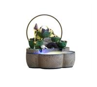 MENGLI-2024 Fuente Interior Fuente de Agua Escritorio for meditación, relajación y decoración del hogar la Oficina