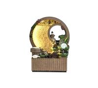 MENGLI-2024 Fuente Interior Fuente de Agua Estilo Chino con Adornos Corriente for Sala Estar y Oficina(Pequeño)