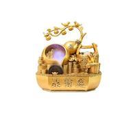 MENGLI-2024 Fuente Interior Fuente de Agua sobremesa, Fuente luz con Bola giratoria for decoración del hogar y la Oficina(Medio)