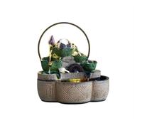 MENGLI-2024 Fuente Interior Fuente de Interior, Fuente Agua sobremesa, for la decoración del hogar y Oficina, relajación