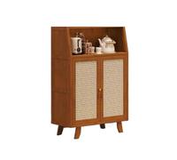 MENGLI-2024 Gabinete Buffet Aparador de Cocina Estilo Retro for salón o Sala Estar. Disponible en pie for Colgar la Pared. Puertas Dobles con cajones Almacenamiento