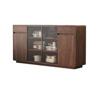 MENGLI-2024 Gabinete Buffet Aparador de Comedor, Armario té Pared, Auxiliar, Almacenamiento Multicapa, for y Vino