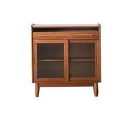 MENGLI-2024 Gabinete Buffet Aparador Mueble contra la Pared, Armario de Almacenamiento Integrado, pequeño apartamento, Sala Estar, Estrecho for té