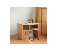 MENGLI-2024 Gabinete Buffet Gabinete del aparador de la Tabla Almacenamiento mostrador Barra Isla hogar