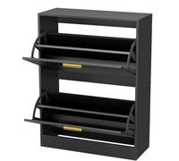 MENGLI-2024 Gabinete para Zapatos Zapatero Delgado for vestíbulo, Entrada del hogar, Pasillo, Cubo abatible