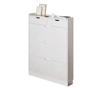 MENGLI-2024 Gabinete para Zapatos Zapatero Ultrafino con Tapa abatible for Uso doméstico, Unidad pequeña, Entrada, Estante de Almacenamiento Gran Capacidad