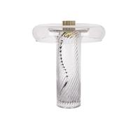 MENGLI-2024 Lámpara de mesita de Noche Lámpara de mesita Noche for Dormitorio, Sala Estar, Estudio, decoración Vidrio