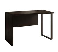 MENGLI-2024 Mesa de Isla Mesa Tipo Isla con Barra de Madera, Escritorio multifunción Minimalista, Color marrón Oscuro