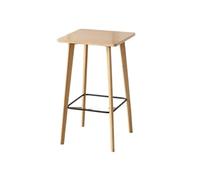 MENGLI-2024 Mesas de Pub Mesa de Comedor Madera for Cocina, Sencilla, Cuadrada, for Ocio, Mesa Pub Alta for Espacios Estrechos(A)