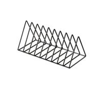 MENGLI-2024 Portadiscos Estante de Almacenamiento Multiusos Hierro for Mesa, for CD, Discos y Libros