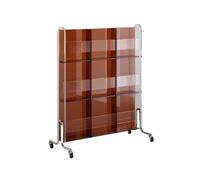 MENGLI-2024 Portadiscos Estantería Multifuncional móvil con Ruedas for Discos de Vinilo, periódicos y Libros