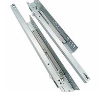 MENGLI Oculte la Parte Inferior del riel Deslizante Riel de baño Buffer de cajón Riel de guía Oculto (Size : 10 Inches)