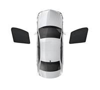 MENGLX Parasol de Coche para BMW 1 Series E87 2004-2011,Parasol Lateral con Forma,Coche Sun Shade,Doble Tejido para Máxima Protección contra Rayos UVA,Fácil instalación,Front 2PCS