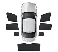 MENGLX Parasol de Coche para Volkswagen Polo 2006-2010,Parasol Lateral con Forma,Coche Sun Shade,Doble Tejido para Máxima Protección contra Rayos UVA,Fácil instalación,7PCS