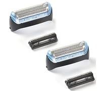 Mengmen 2 piezas de la cabeza de la hoja de la afeitadora durable de la eléctrica para 10B/20B 180 190 170 1775 1735