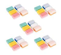 Mengmen Baby (30 piezas) Arandela de espuma suave con cepillo para el cuerpo, y cabelludo Limpio cepillo sensorial suave para