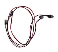 Mengmen Paquete de 2 2 SW PC Cable de AlimentacióN Encendido/Apagado BotóN Pulsador ATX Interruptor de Computadora Cable 45Cm