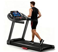 Mengmiao - Cinta de correr plegable con inclinación al 15%, motor sin escobillas de 3,0 HP ultra silencioso <45 dB, plataforma de 7 capas + 10 amortiguadores, 12 programas inteligentes + 3 modos