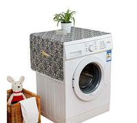 Mengmiao Cubierta Antipolvo del Refrigerador Paño de Cobertura Multifuncional Universal Cubierta Superior de Lavadora Microondas con Bolsillos Laterales 1, 70 * 170 cm