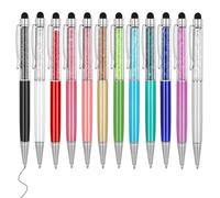 MengRan - Bolígrafos y bolígrafos 2 en 1 (12 colores)