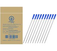 MengRan Recambios de tinta de bolígrafo de 4.5 pulgadas para bolígrafos giratorios, punta mediana de 1 mm, compatible con recambios de bolígrafo Cross (8511) (10 piezas de tinta azul)