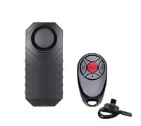 Mengshen Alarma Moto Vibración Alarma Moto para Ebikes Bicicleta Inalámbrico Antirrobo Sistema Alarma 113dB Loud Actualizado Control Remoto con Correa Silicona