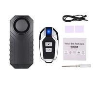 Mengshen Alarma para Bicicleta Y Motocicleta, Alarma Antirrobo Inalámbrica, IP55 A Prueba De Agua Y 113 db (Control Remoto Incluido)