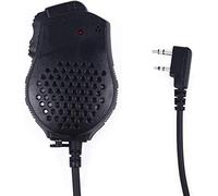 Mengshen Baofeng Micrófono Dual PTT Microphone Speaker Mic for Portable Radio UV-82 UV-82L UV-8D UV-89 UV-82HX UV-82HP GT-5TP, UV-82_M