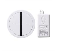 Mengshen Kit De Interruptor Y Receptor Remoto, Mini Relé Portátil Sin Cableado No Requiere No WiFi para Luces LED Lámparas Ventiladores Programable A Prueba De Agua