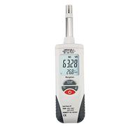 Mengshen Medidor digital de humedad y temperatura. Termómetro e higrómetro multifunción, con bulbo húmedo / punto de rocío, para uso diario e Industray, HT-350