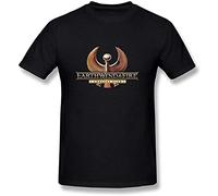 MENGWANJIA Men's Chicago Earth Wind Fire Heart and Soul Tour Logo T-Shirt Black Size 3XL