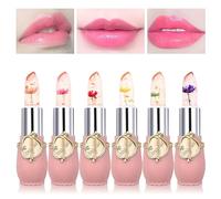 Mengxin 6 Piezas Set Pintalabios Magico Larga Duracion Hidratante Brillo de Labios Transparente Labial Que Cambia de Color Cumpleaños Navidad Regalo de San Valentín para Mujeres(6 Colores)